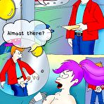 First pic of Bewitching Leela drilled by Fry and takes cumshots \\ Cartoon Porn \\