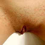 Fourth pic of A Young Barely Legal Brunette Teeny Stripping Nude And Bathing In A Large Hot Tub