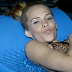 Second pic of Jenny Heart Picture Gallery Delicious horny teen Jenny Hearte undresses beside the pool