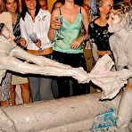Third pic of Eromaxx :: Drunken and horny girls fighting in a muddy pool on the party