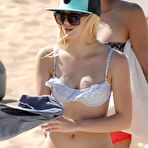Fourth pic of Ava Sambora in bikini on a beach