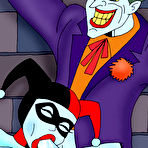 Fourth pic of CatWoman getting action and bent over by filthy Joker \\ Online Super Heroes \\