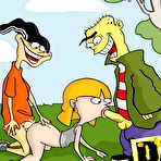 Fourth pic of Nazz getting railed by cruel Eddy against the window \\ Cartoon Porn \\