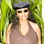 First pic of Black breasted plump Carol shows her massive melons