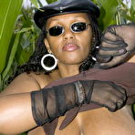 Fourth pic of Black breasted plump Carol shows her massive melons