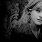 Second pic of Emma Watson various black-&-white scans from mags