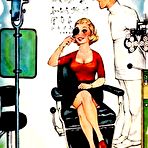 Second pic of Explicit comic caricatures at FreePornJokes.com