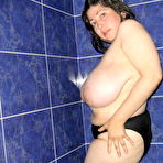 Fourth pic of Plumper natural boobies Daina play her monster boobs