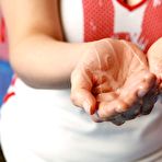 Third pic of Namie Koshino - Naughty Asian nurse in thigh high stockings