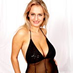 First pic of Breasted young mum with juicy mega bimbos and shaven pussy