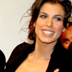 Third pic of Elisabetta Canalis in bikini, cleavage and nipple slip paparazzi pics