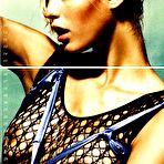 Third pic of Erin Heatherton sexy see through and topless mag scans