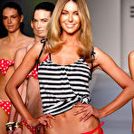 Third pic of Jennifer Hawkins sexy Myer Spring Summer runway shots