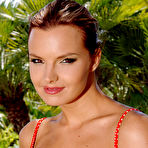 First pic of Sex Previews - Suzie Carina strips her bikini outdoors posing her tiny tits and toys ass