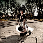 Second pic of Exclusive Actiongirls Mercenary Andy Hartmark - Cherry Dollface Photos Actiongirls.com