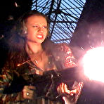 Fourth pic of Gun America - Featuring hot tan babes with guns.