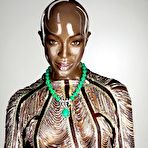 Second pic of Naomi Campbell sexy and see througt phtoshoots