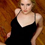 Fourth pic of Busty Liz Ashley In Black Dress And Heels