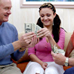 First pic of Teens For Cash - Hot teen fucking hard with two guys for money!