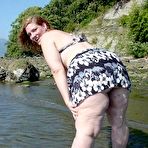 Second pic of Hardcore Fatties - Naughty BBW Posing Outdoors