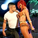 Second pic of Rihanna sexy performs on X Factor stage in Italy