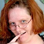 Fourth pic of Chubby Loving - Redhead Mature BBW Teasing In Kitchen
