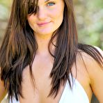 First pic of Lily FTV - Playful cutie, Lily FTV, caresses her pussy outdoors with her fingers and sex toys.