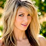 First pic of Staci Silverstone takes off her cute sheer pink top outdoors (Babes.com - 16 Pictures)
