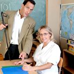 Fourth pic of Chubby Loving - Busty Fat Mature Banged In Classroom