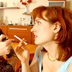 Fourth pic of LadiesKissLadies :: Sibylla&Maria sweet lesbians kissing
