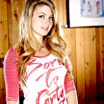 First pic of Staci Silverstone rubs her pussy at her parents cabin (Twistys - 16 Pictures)

