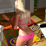 First pic of 3D boobs and ass