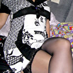 Third pic of Horny sluts in nylons