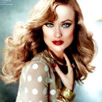 Third pic of Olivia Wilde sexy posing scans from mags