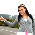 First pic of Teen Hitchhikers - Young Ivy Winters Fucking For A Ride