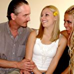 First pic of Couples Seduce Teens - Blonde Teen Fucking Mature Couple