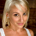 First pic of SexPreviews - Lexi Swallow chained blonde exposing her clit to a merciless vibrator