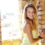 First pic of Slim Blonde Amateur In A Sexy Yellow Dress