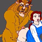 Third pic of Belle and Monster hard sex - Free-Famous-Toons.com