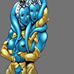 Second pic of Star Wars heroes lesbian sex - VipFamousToons.com