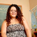 First pic of Chubby Loving - Fatty Teasing And Spreading In Classroom