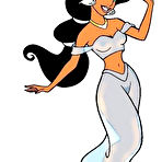 First pic of Aladdin and Jasmine orgy - Free-Famous-Toons.com