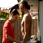 First pic of Brandi Belle - Cutie Brandi Belle and her nasty friends sucking cocks