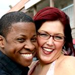 First pic of BBW Hunter - Black Guy Fucking Redhead Fatty