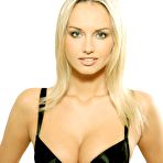 First pic of Adriana Karembeu sexy and lingeries posing scans from magazines