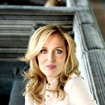 Third pic of Gillian Anderson sexy posing photoshoots