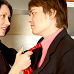 First pic of LadiesFuckGents :: Melanie&Ernest nasty strapon sex