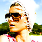 Fourth pic of Maryna Linchuk topless but covered scans