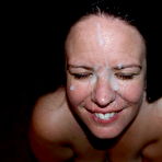 Fourth pic of Cum On Wives - Real submitted pics of amateur housewives getting cumshots!