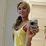 First pic of Delicious blonde teen fucks a dildo
